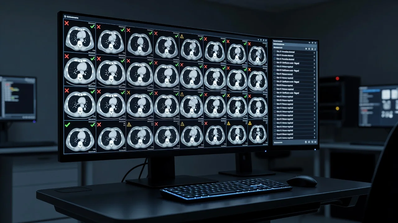 CT checklist showing key features before applying intracerebral hemorrhage prognostic scores